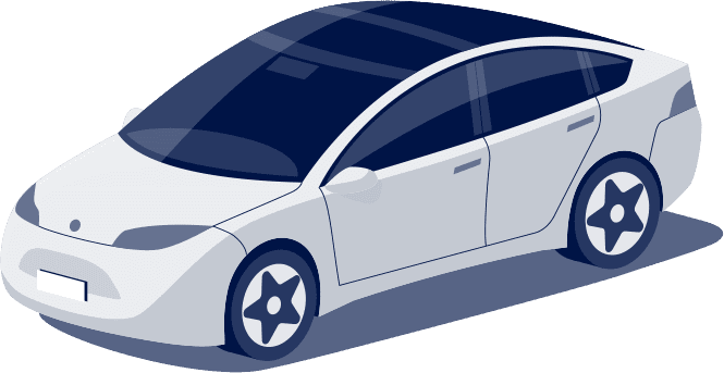 Executive saloon car icon